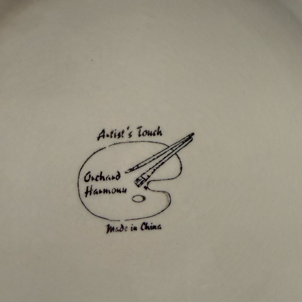 Vintage dinner plates set of 4 - Picture 6 of 6